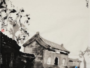 仲泊游水墨寻影《北京旧迹》之西山八大处